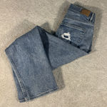 American Eagle ‎ Highest Rise 90s Boyfriend Jeans Womens 4 Reg Blue Distressed Photo 0