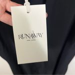 RUNAWAY THE LABEL NWT Suzannah Maxi Dress Black Small Photo 4