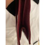 Speci Italian leather Clutch Purse Gold Chain Strap Flap Closure Evening Bag Red Photo 6