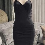 AMTIOUS🌸denim black mini dress ✨ Photo 0