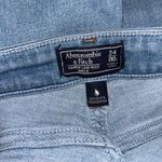 Abercrombie & Fitch Embroidered Skinny Ankle Jeans Photo 6
