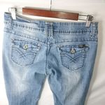 Forever Young  9 Rivet Flap Pocket Skinny Jeans Photo 3