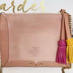 Sancia Lana Coin Purse Cross Body Square Mini Bag with Tassels In Canyon Rose Photo 2