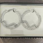 Thalia Sodi  Crystal Hoops w slithering snake Photo 0