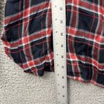 Loft  Puff Sleeve Plaid Button Up Shirt Casual Preppy Office Travel‎ Women's M Photo 8