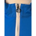 NEW KINONA Womens Size S Blue White Black 1/4 Zip Sleeveless Polo Golf Top Photo 2