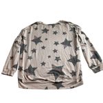 White Birch  Star Patterned Sweater - Cream and Camo Photo 1