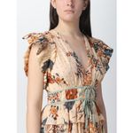 Ulla Johnson Marni Ruffled Mini Dress Peach Floral Size 14 NEW Photo 13