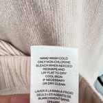 T Tahari  Open Front Cardigan Sweater With Wide Sleeves Beige Size Small Photo 10