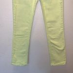 Mossimo Supply Co  yellow skinny jeans 3 fit 6 Photo 2
