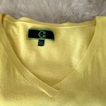 C Wonder lightweight yellow V neck sweater Size XL Photo 1