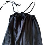 For Love & Lemons  NWT | Black Halter Tie Neck Mini Dress XS Photo 4