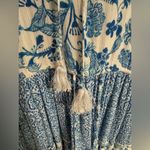 House of Harlow 1960 Boho Floral Tiered Dress with Tassel Ties Size S Photo 4