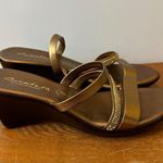 Italian Shoemakers Contesa Women's  Sandals Bronze  Size 10 sku 2827 Photo 3