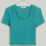 Madewell NWT Ottoman Crop Sweater Tee XXS Photo 0