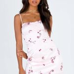 Princess Polly Pink Floral Silk Satin Sleeveless Mini Cami Camisole Slip Dress 2 Photo 9