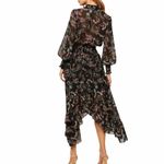 MISA Los Angeles NWT  Zahra Dress Black Floral XS Photo 1
