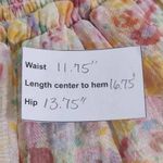 MINKPINK  Pink and Yellow Floral Ruffle Mini Skirt NWT Size Small Photo 9