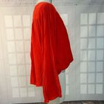 Free People  Long Sleeve wrap high low Top Size Small Photo 8