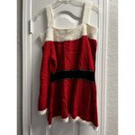 Holiday Time  Red Christmas Sexy Santa Sweater Dress L For G & PL Photo 2