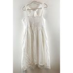 Free Assembly Cotton Sleeveless Halter Neck Fit & Flare Midi Dress White XL Photo 9