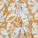 Ava & Viv Womens Floral Button Tie Linen Blend Short Sleeve Shirt Boho Size 2X Photo 2