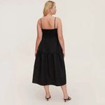 Kate Spade x Target Tiered Ruffle Midi Tank Dress Large Black Photo 1