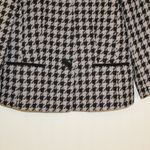 Black Label by Evan Picone Houndstooth Blazer Size 14 Photo 5