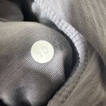 Lululemon ‎ Studio Crop Gray Striped Drawstring Yoga Athleisure Pants Womens 10 Photo 3