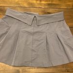 Bershka ‎ cornflower blue pleated mini skirt size xl Photo 3