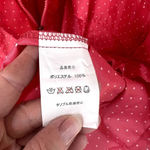 Oversized Long Rain Poncho Full Zip Polka Dot One Size Pink Size undefined Photo 12