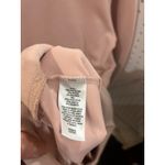 Nordstrom Sweatshirt Dress Blush Pink Crew Neck Long Sleeve Pullover Size M Photo 5