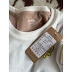 NWT OGL Maxwarm Crewneck Long Sleeve Brami Top Fleece White Size Small Photo 5