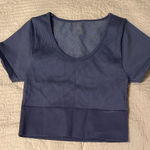 Aerie  Offline Navy Blue Workout Top Photo 0