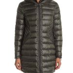 French Connection Black Hooded Puffer Down Jacket Size XS NWT Photo 0