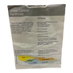 Vintage JCPenney Pantyhose Sheer Caress Sandalfoot Queen Short Navy Blue 1 Pair Photo 3