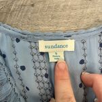 Sundance  Belle Courant Multi Blue Tiered Ruffle Dress Midi, Sleeveless D25 Photo 3