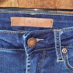 Leith  Medium Wash Blue Denim High Rise Crop Cropped Flare Jeans Women's Size 24 Photo 3