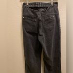 White Fox Boutique  Current Moment Black Acid Wash Distressed Cut Out Jean Size S Photo 10