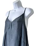 Jenni Kayne Riviera Slip Dress Charcoal Sundress Casual Maxi capsule feminine L Photo 9