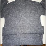 Well Worn Nep Yarn Sweater Women’s Size M Cozy Mock Neck Dark Gray Speckled Photo 5
