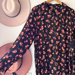 Ann Taylor floral button down shirt dress SIZE XL STYLE #575861 pumpkin patch Photo 8