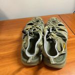 Keen  Women's Whisper Sandal Hiking Closed Toe Slip On Adjustable Olive Green 8.5 Photo 1