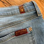 7 For All Mankind Cutoff Denim Shorts Women’s Size 30 Frayed Hem Short Shorts Photo 6