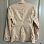 Avec Les Filles NWT Women's Faux-Leather Fitted
Blazer Size M Photo 6