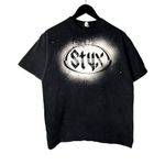 Stux Tour T Shirt Vintage Y2K Black Large L Graphic Tee American Rock Band Photo 0