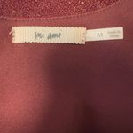 Mi Ami Francesca's Megan Glitter Tulip Mini Dress Burgundy Wine Merlot Medium Red Photo 7