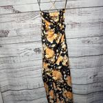 Hello Molly  Floral Satin Maxi Dress Strappy Open Back Large (AU 12 / US 8) Photo 5