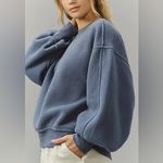 Pilcro  Slouchy Crew-Neck Sweatshirt Photo 1