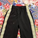 Two piece tracksuit crop jacket high waist pants track pants joggers 2 piece set Black Photo 13